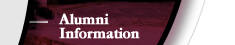 Alumni Information