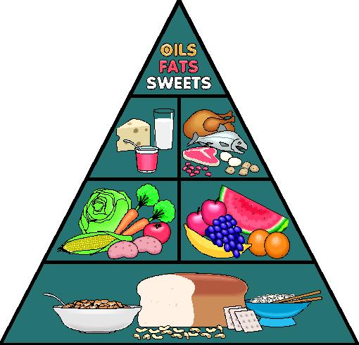 food pyramid guide. 2: Food Guide Pyramid .