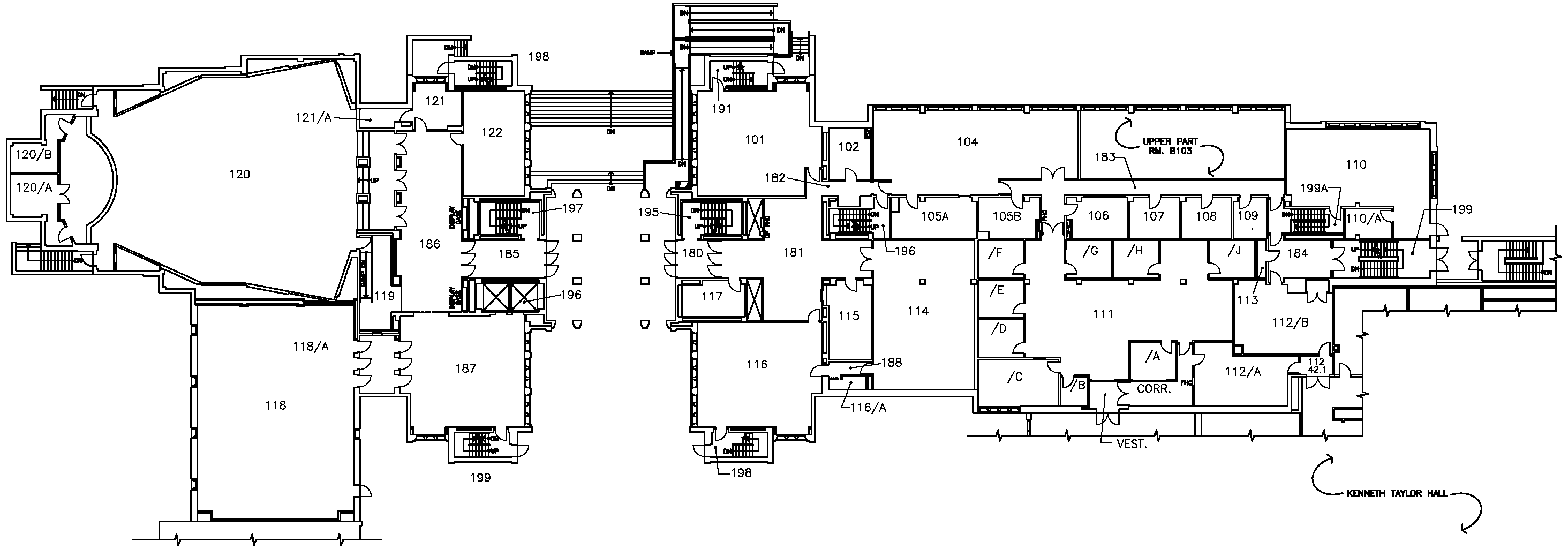 McMaster University Togo Salmon Hall (TSH) - First Floor Map