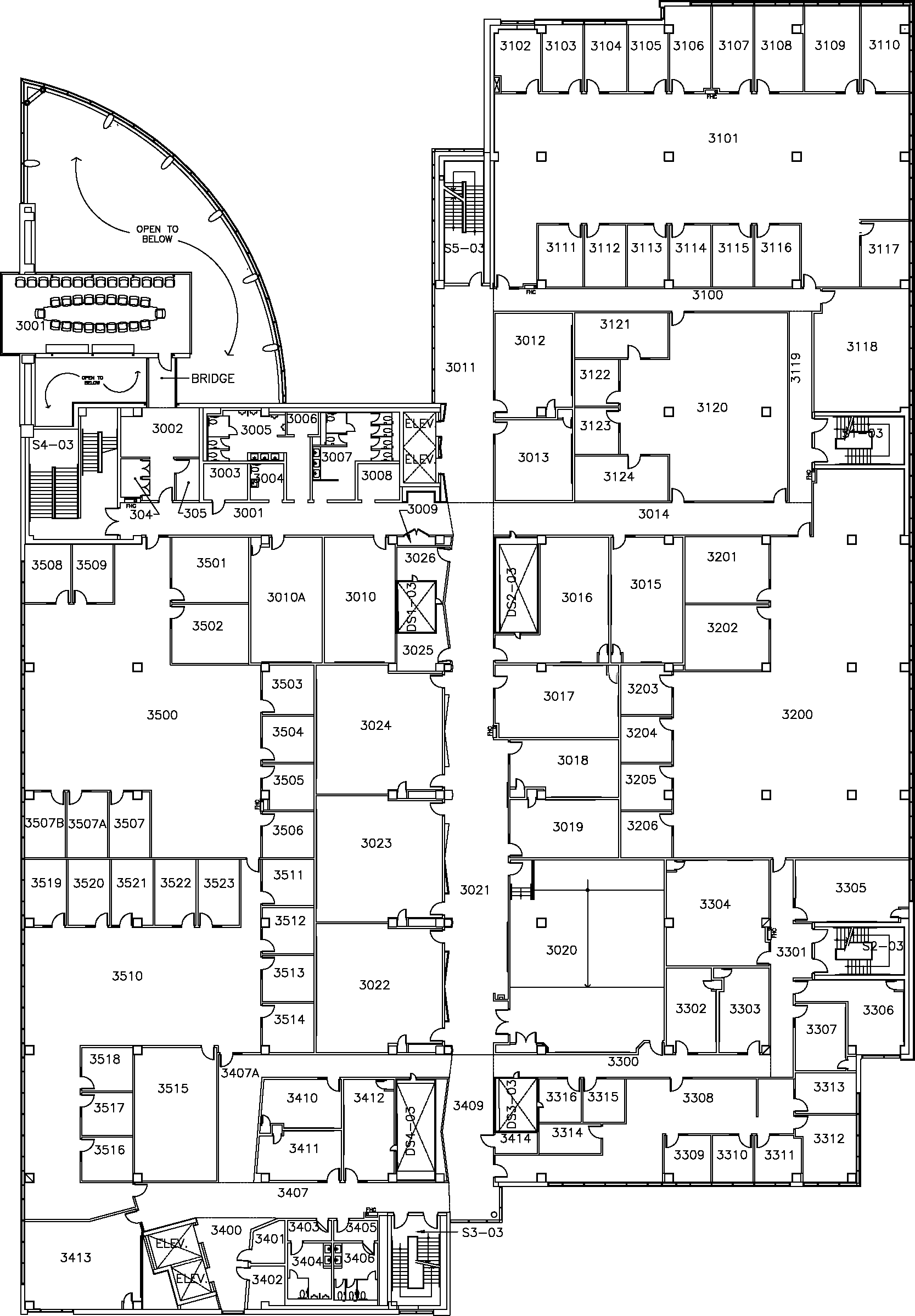 Michael DeGroote Centre for Learning and Discovery (MDCL) - Third Floor Map