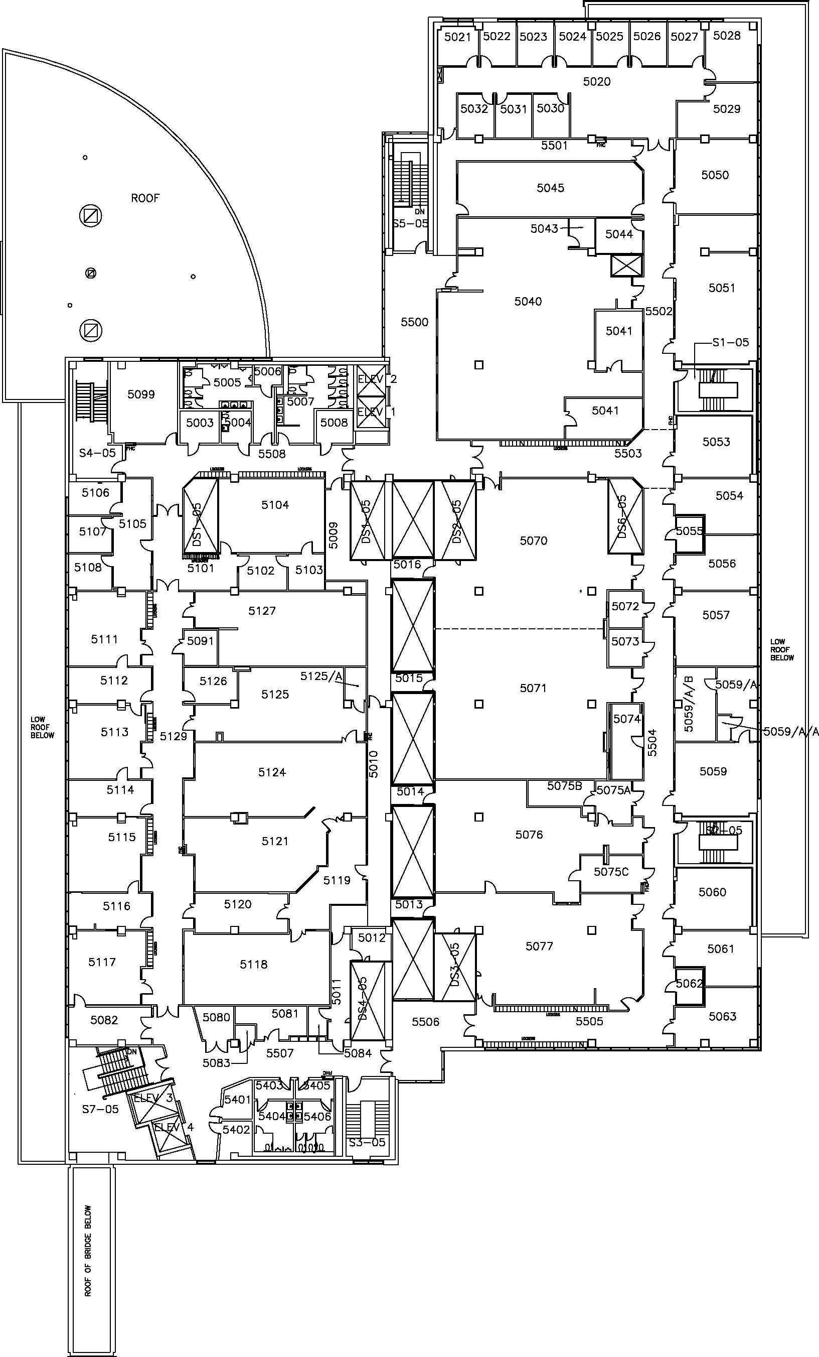 Michael DeGroote Centre for Learning and Discovery (MDCL) - Fifth Floor Map